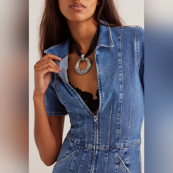 🍁HOST PICKED🍁 NWOT We The Free [S] Jayde Flare Jumpsuit - Picture 5 of 11